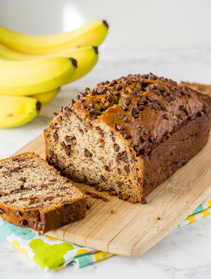 Chocolate Chip Banana Loaf
